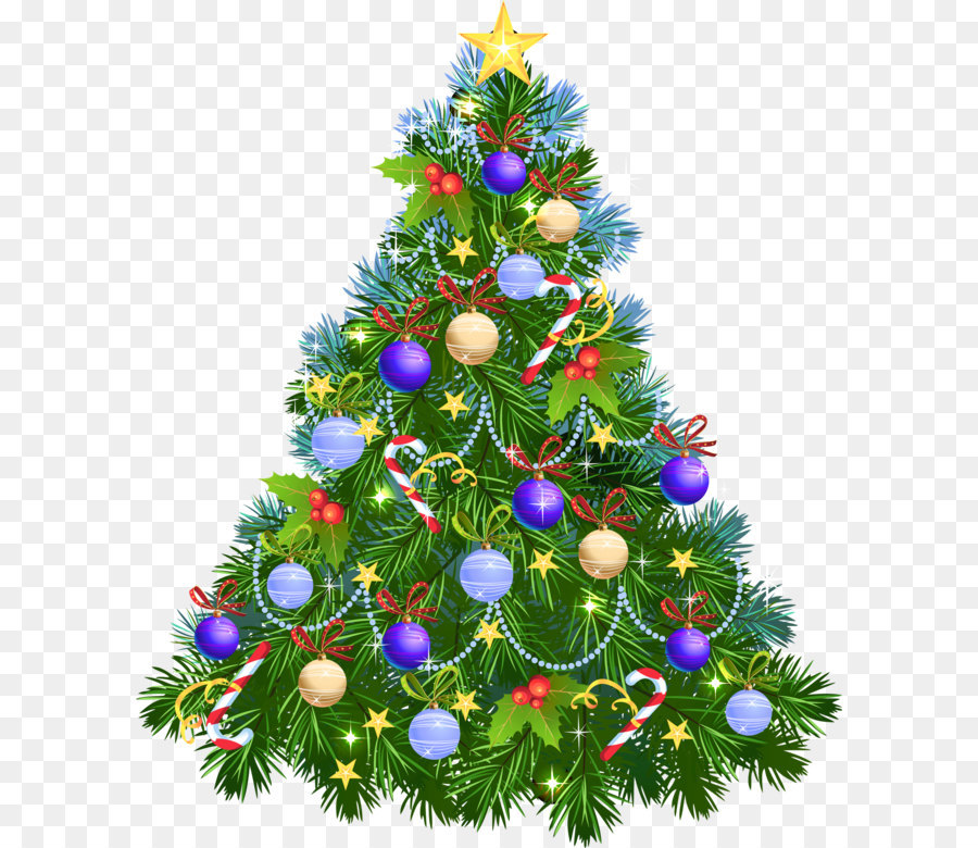 Christmas tree Christmas ornament Clip art - Transparent PNG Christmas Tree with Purple Ornaments png download - 2100*2519 - Free Transparent Christmas Tree png Download.