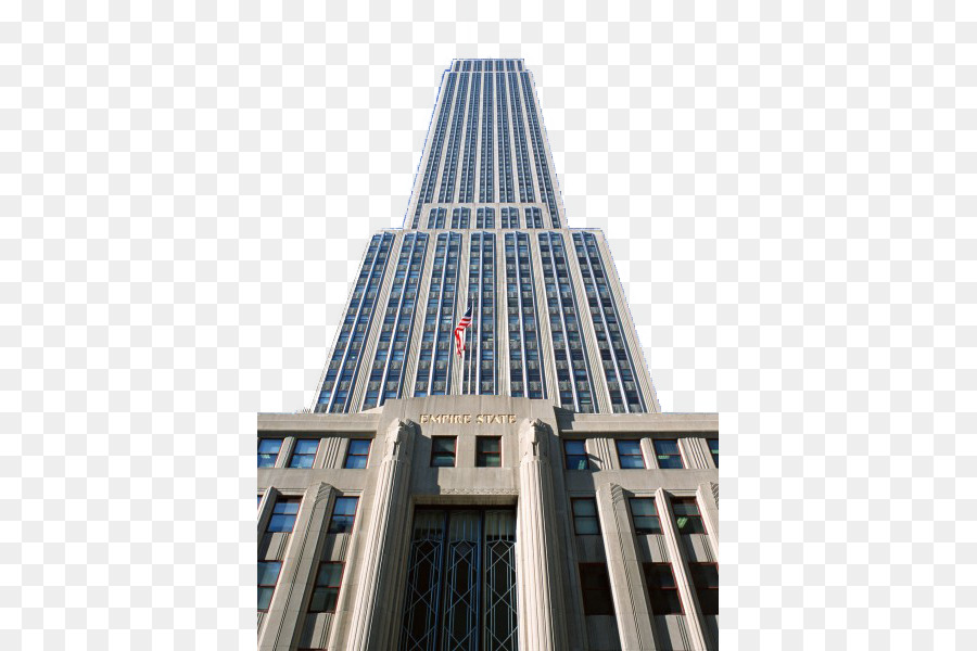 Empire State Building Chrysler Building Rockefeller Center The New York Times Building L.P. Hollander Company Building - New York skyscraper png download - 425*600 - Free Transparent Empire State Building png Download.