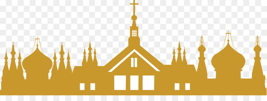Skyline Church Silhouette - The Yellow castle of Eid al Fitr png download - 2201*786 - Free Transparent Church png Download.