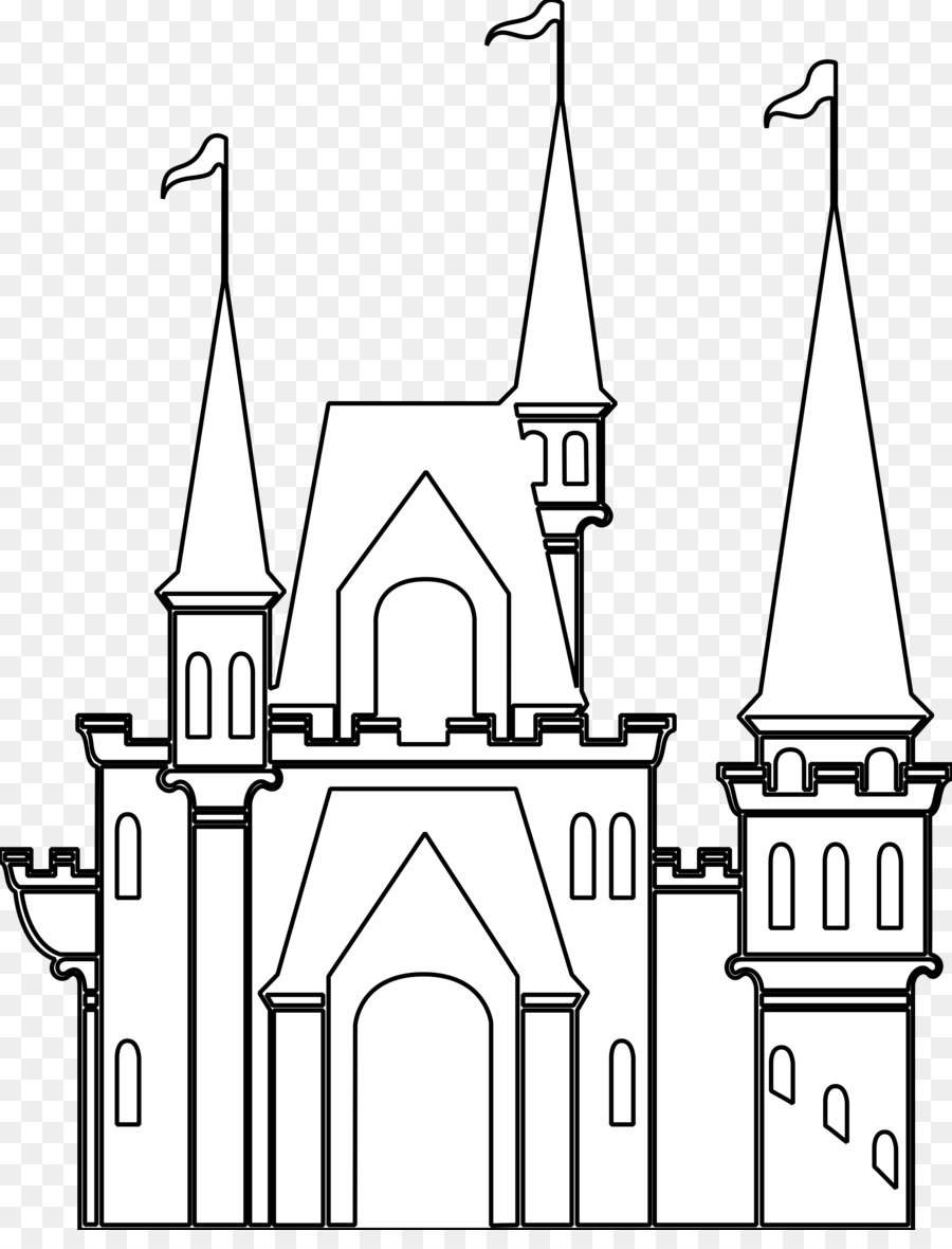 Sleeping Beauty Castle Cinderella Castle Black and white Clip art - Big Man Cliparts png download - 3333*4304 - Free Transparent Sleeping Beauty Castle png Download.