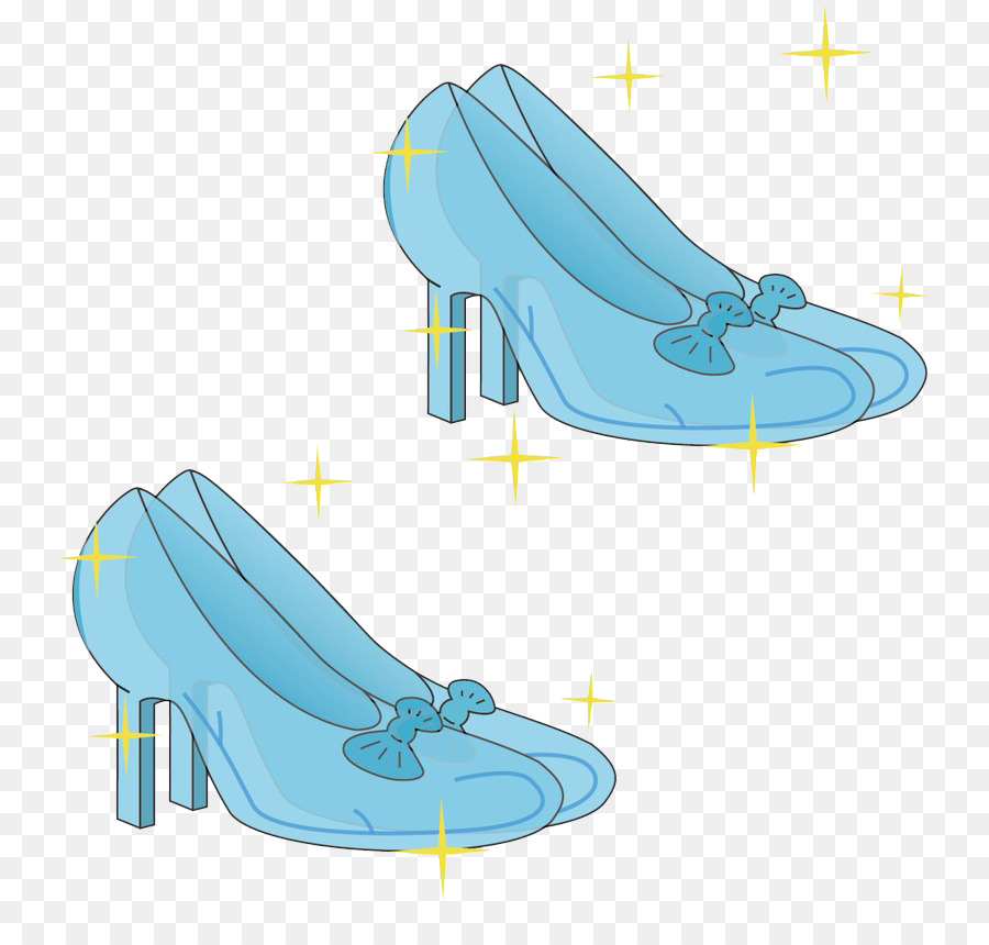 Blue Shoe - Blue texture Slipper png download - 800*853 - Free Transparent Cinderella png Download.