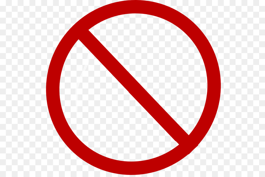 No symbol Sign Clip art - red line png download - 600*593 - Free Transparent No Symbol png Download.