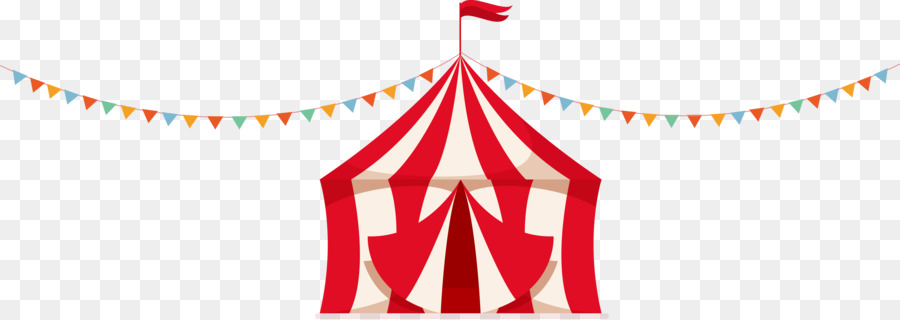 Circus Tent Carnival - Cute circus tent vector png download - 4568*1619 - Free Transparent Circus png Download.