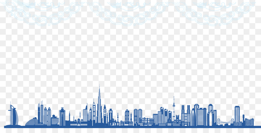Silhouette Skyline Building Architecture - City building silhouettes and patterns png download - 5169*2545 - Free Transparent Silhouette png Download.