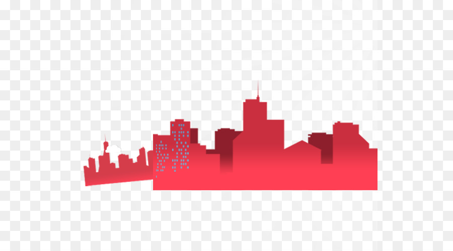 Silhouette City Drawing - Cartoon city silhouette png download - 600*500 - Free Transparent Silhouette png Download.