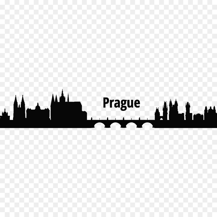 Prague Wall decal Skyline - city landmarks png download - 1200*1200 - Free Transparent Prague png Download.