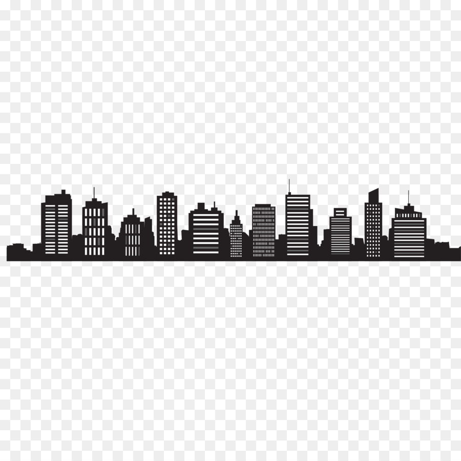 Skyline Cityscape Silhouette Royalty-free - City Silhouette png download - 3402*3402 - Free Transparent Skyline png Download.