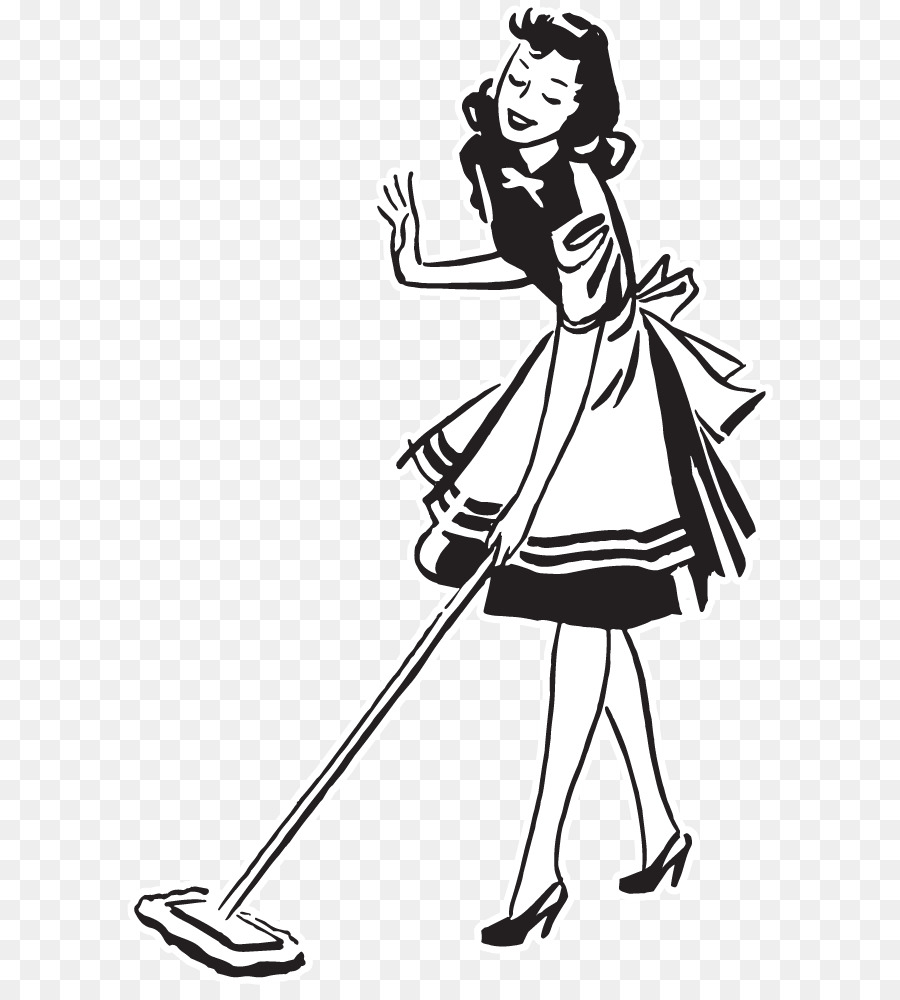 Free Cleaning Lady Silhouette, Download Free Cleaning Lady Silhouette