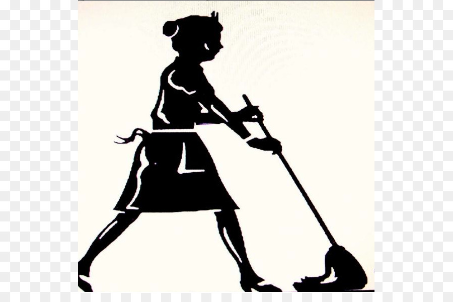 Collection of Cleaning Lady Silhouette (48) .