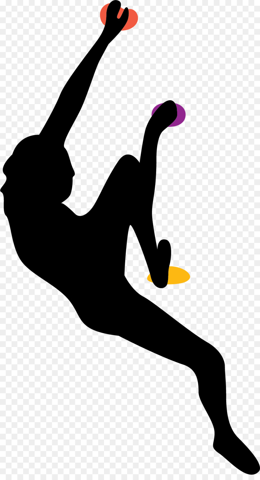 Climbing Silhouette Illustration - Rock climbing equipment png download - 1001*1826 - Free Transparent Climbing png Download.