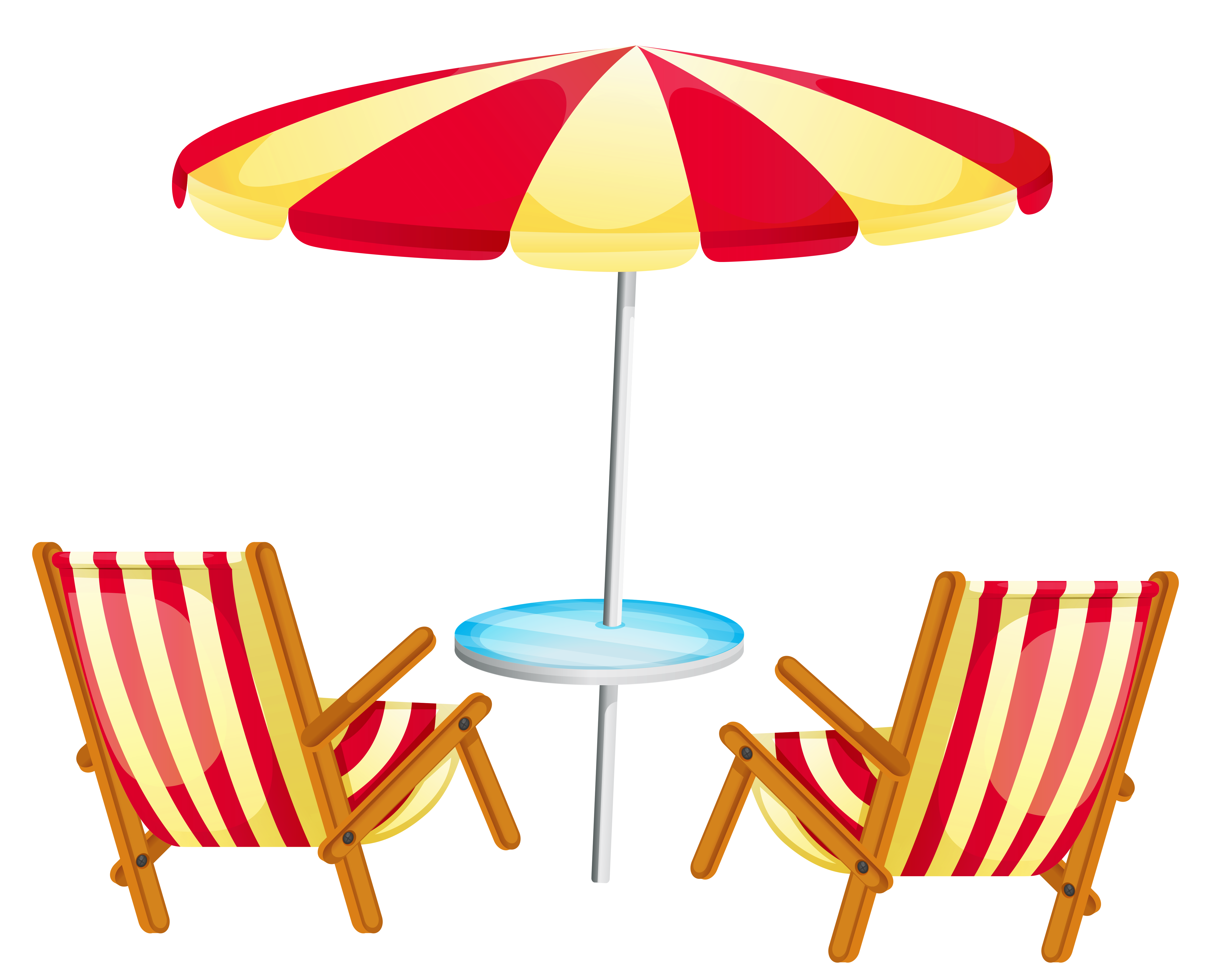 Deckchair Beach Stock Photography Clip Art Transparent Beach Umbrella