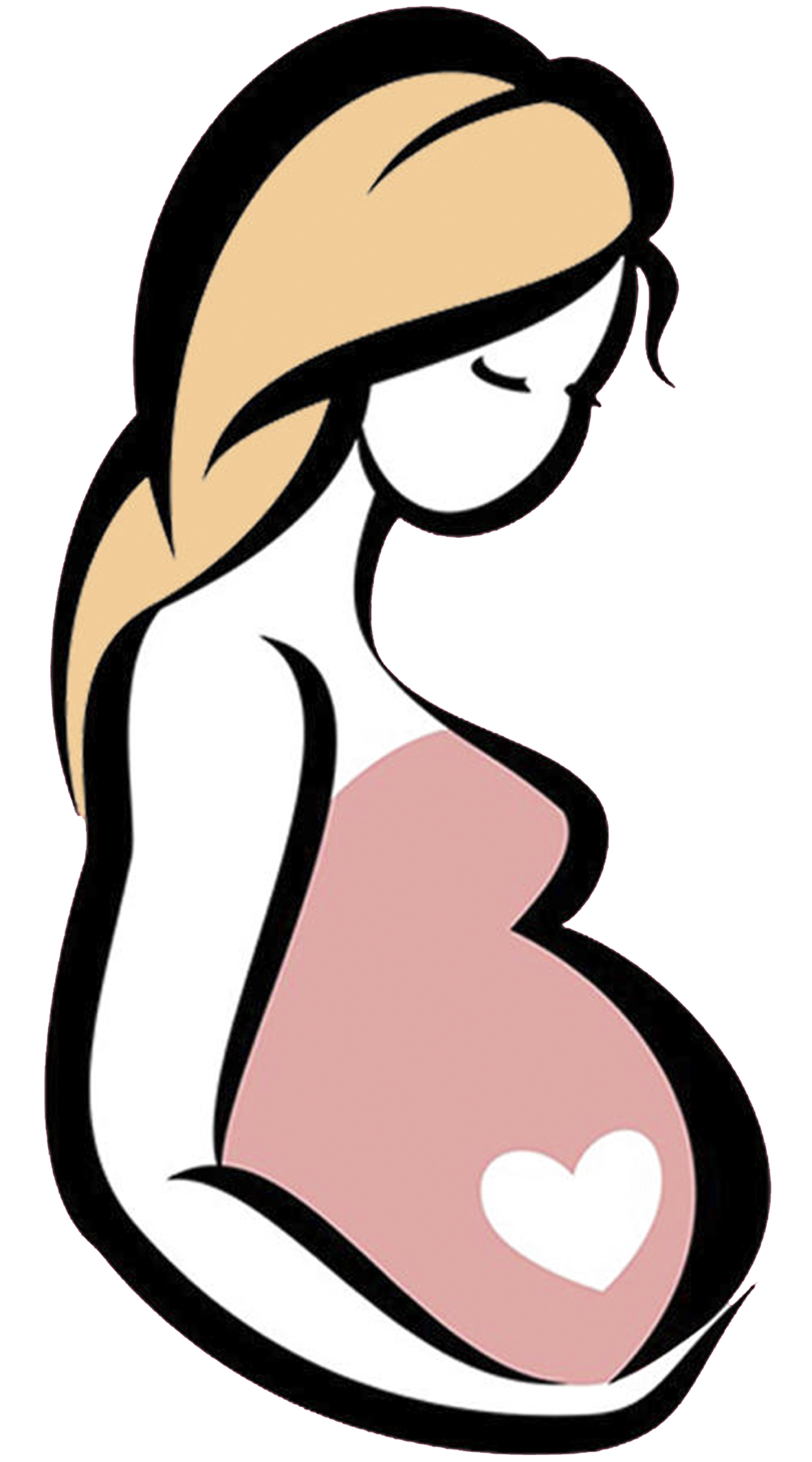 Pregnancy Cartoon Clip art - Cartoon loves pregnant woman picture png