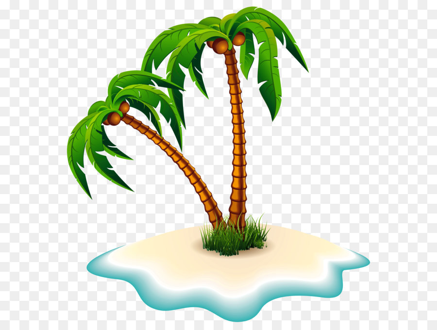 Dead Island Clip art - Palm Trees and Island PNG Clipart Image png download - 4000*4166 - Free Transparent Island png Download.