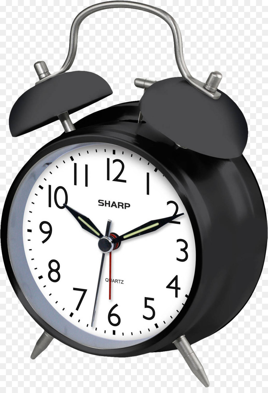 Alarm Clocks Sharp Twinbell Quartz Analog Alarm Clock Alarm device Quartz clock - clock clip art png transparent background png download - 993*1435 - Free Transparent Alarm Clocks png Download.