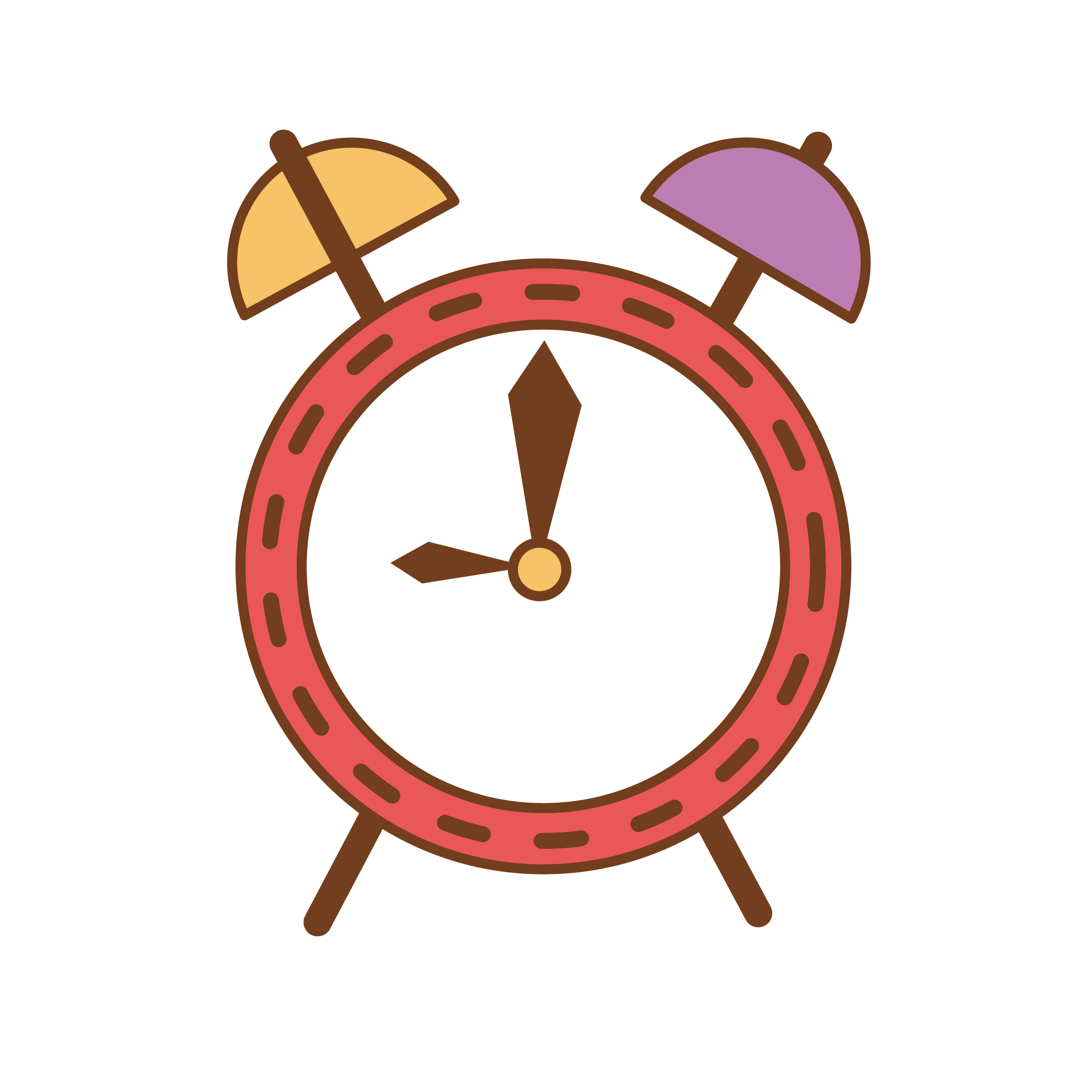Alarm clock Cartoon Cartoon alarm clock png download 2083*2083