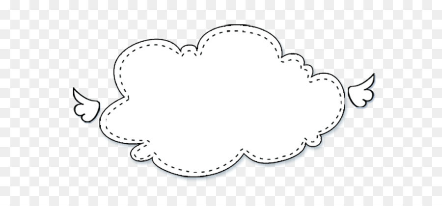 Speech balloon Bubble - Cartoon clouds painted border png download - 883*569 - Free Transparent  png Download.