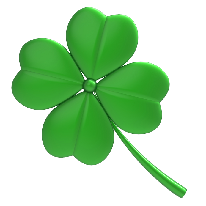 Four Leaf Clover Transparency And Translucency Clip Art Clover Diagram Png Download