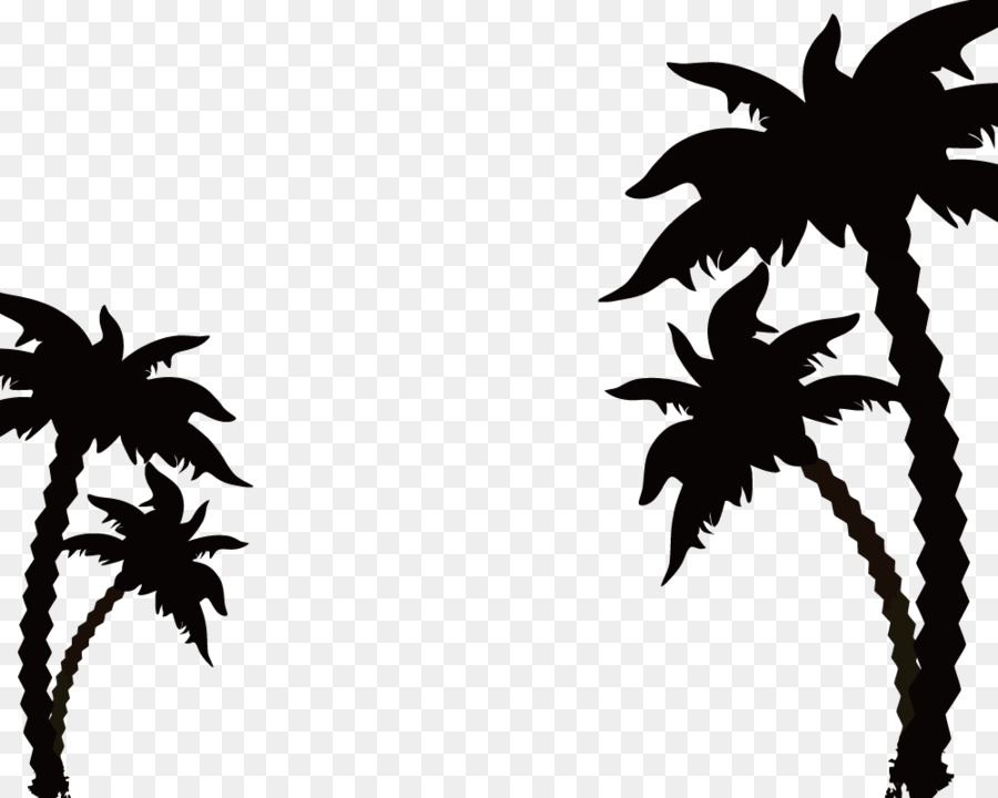 Africa Safari Royalty-free Illustration - Coconut tree silhouette png download - 1000*800 - Free Transparent Africa png Download.