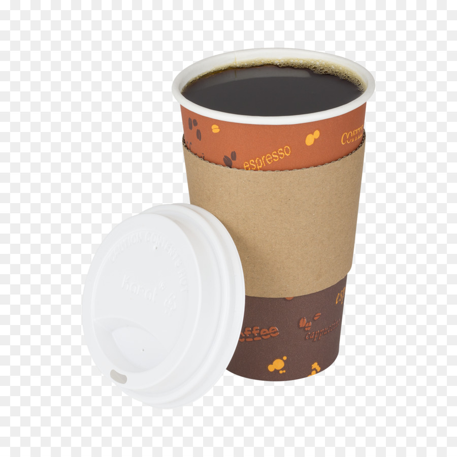 Coffee cup sleeve Paper cup - Coffee png download - 1500*1500 - Free Transparent Coffee Cup png Download.
