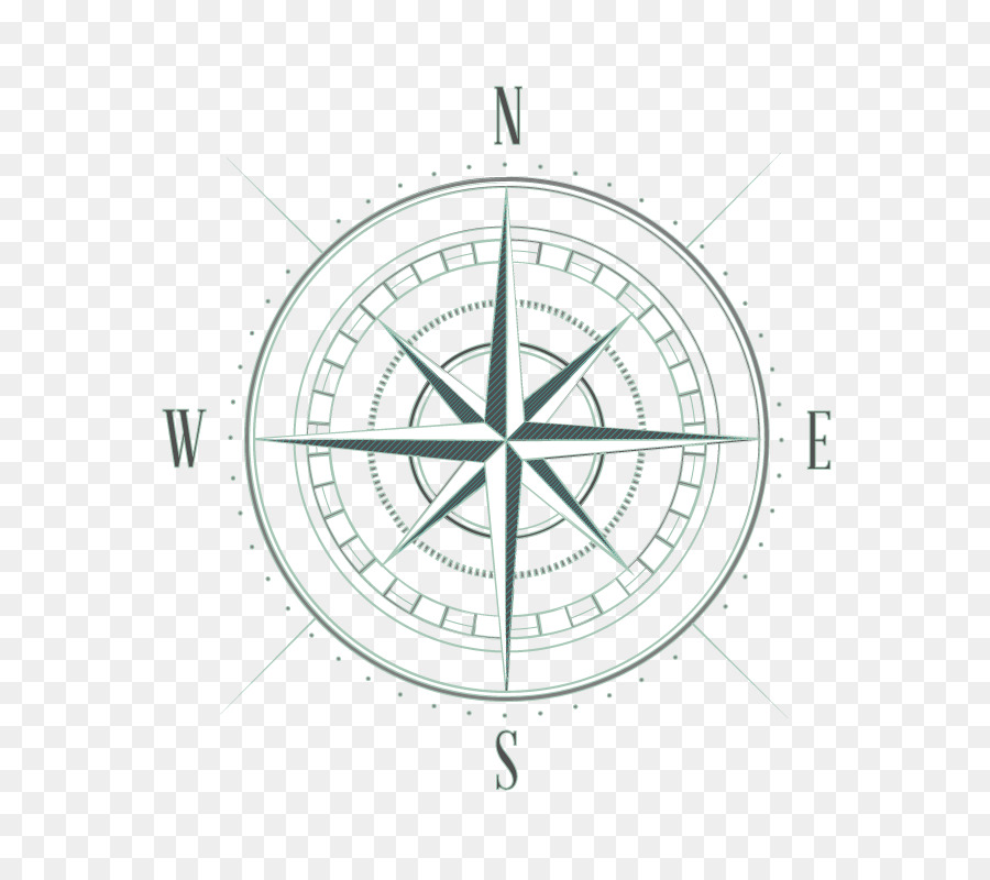Compass Drawing Sketch - Vector compass png download - 800*800 - Free Transparent Compass png Download.