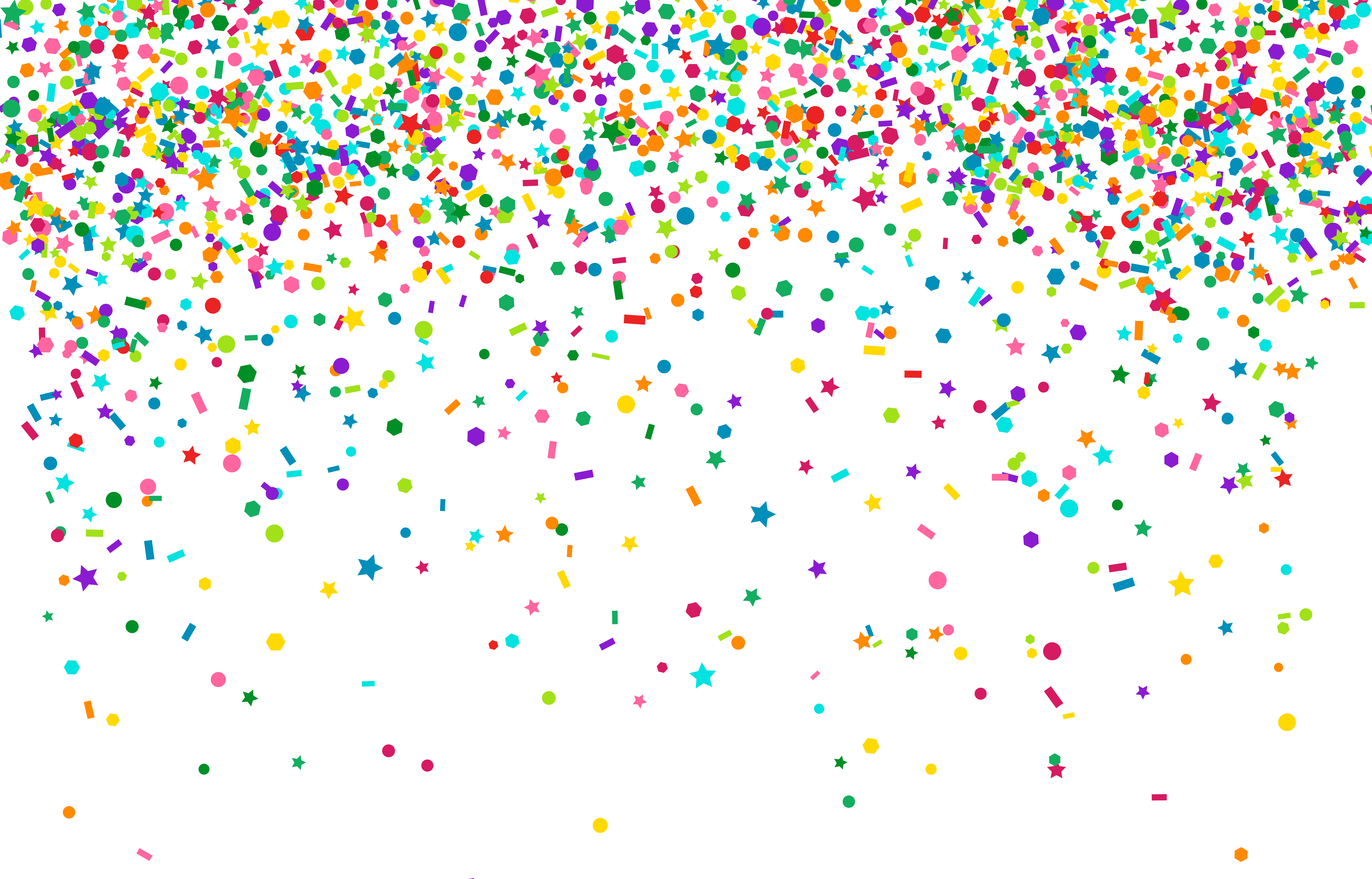 Confetti Paper Clip Art Confetti Floating Free Png Png Download