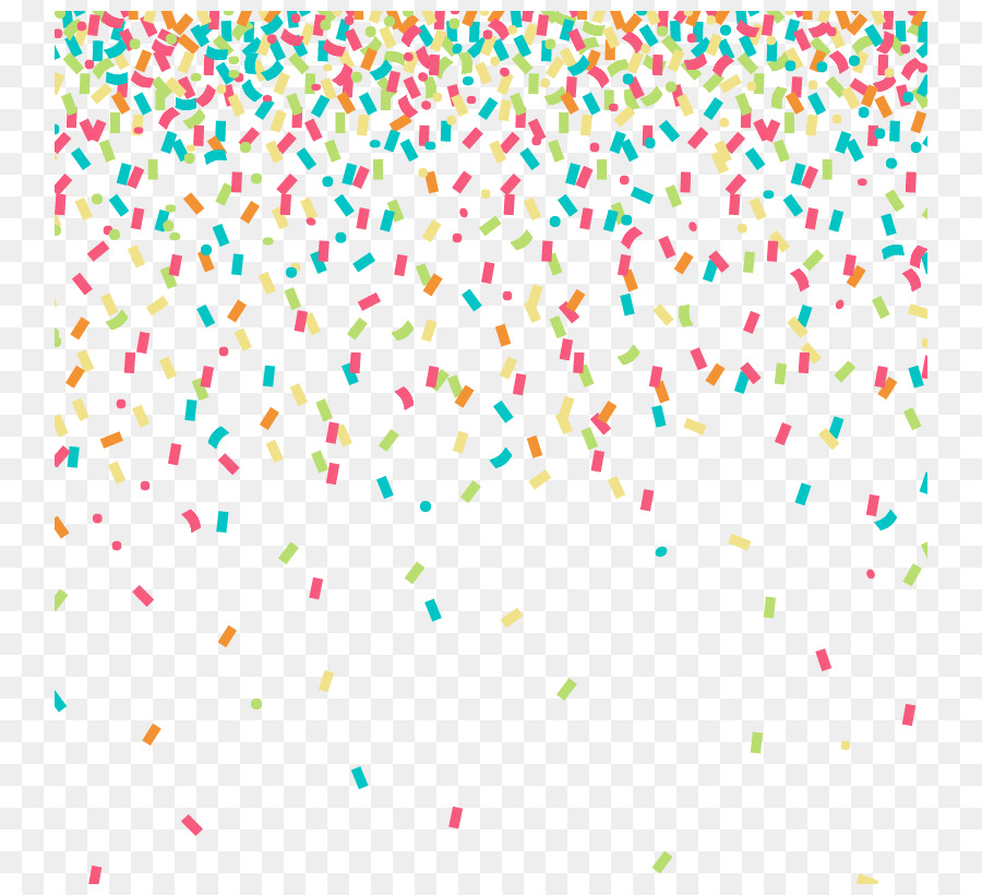 Confetti Clip art - Colored confetti background png download - 820*817 - Free Transparent Confetti png Download.