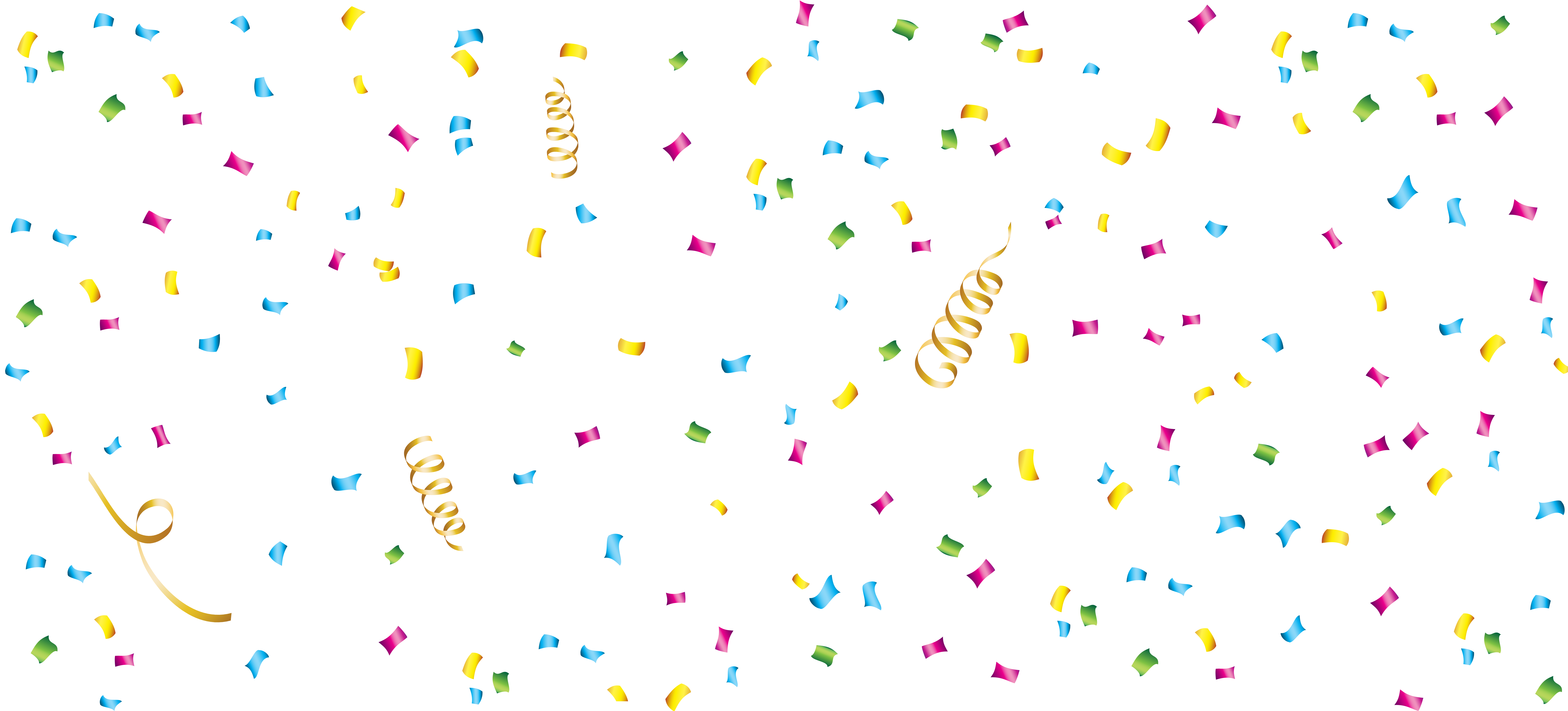 Confetti Blog Clip art - Confetti png download - 8000*3628 - Free