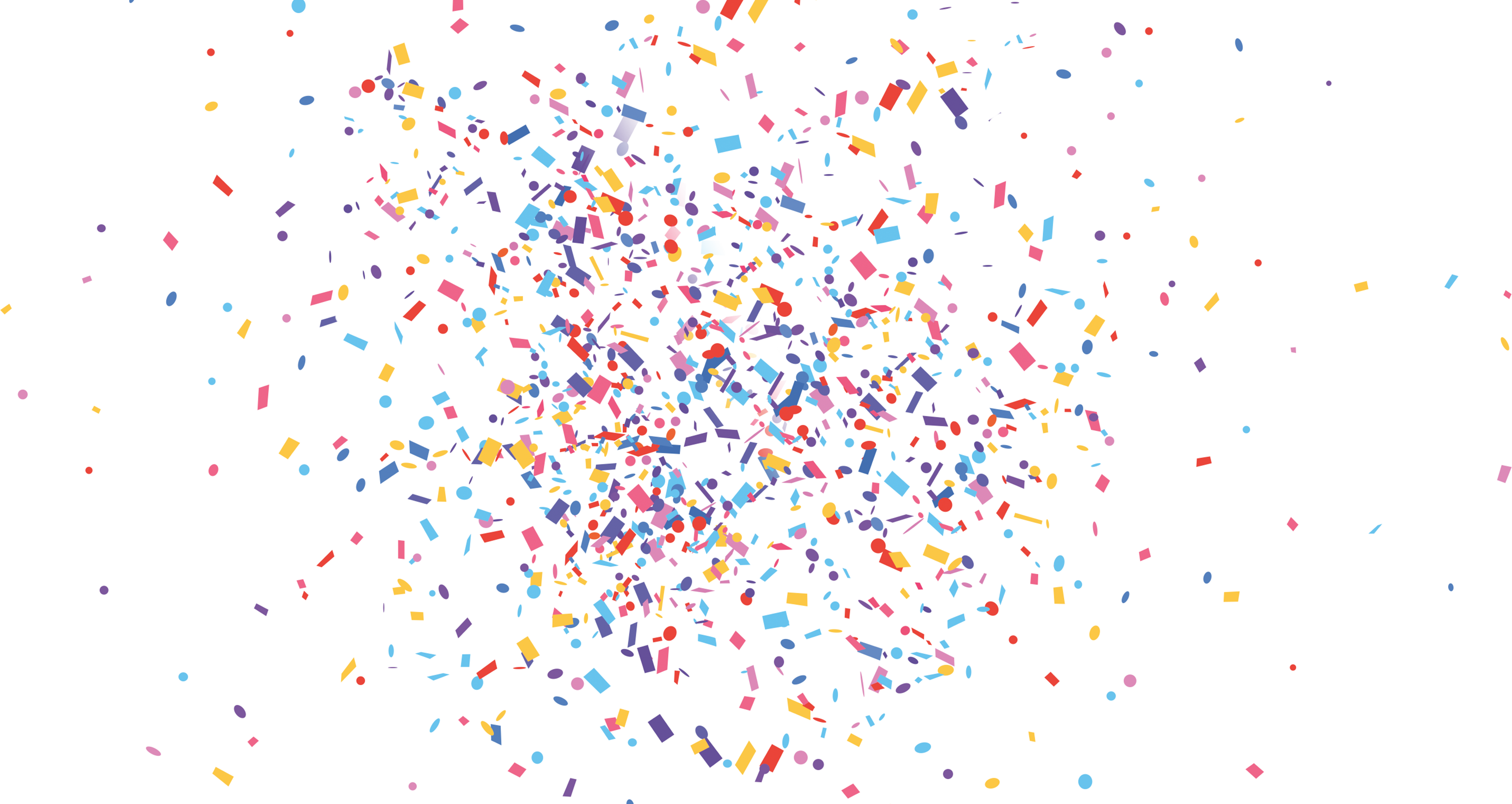 Confetti Paper iPhone - Confetti png download - 6146*3269 - Free