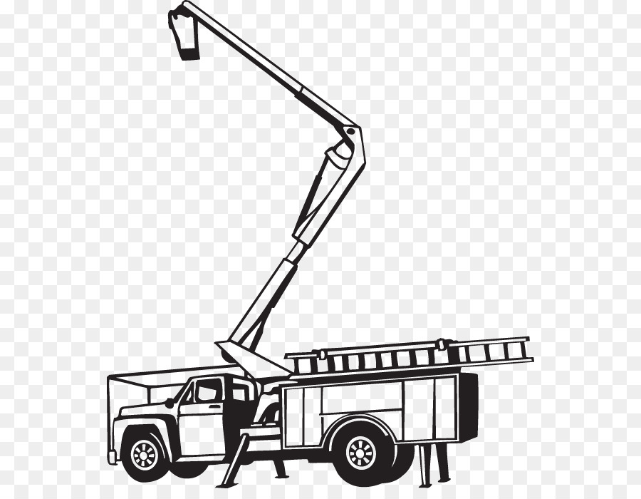 Clip art Aerial work platform Pickup truck Construction - truck png download - 600*685 - Free Transparent Aerial Work Platform png Download.