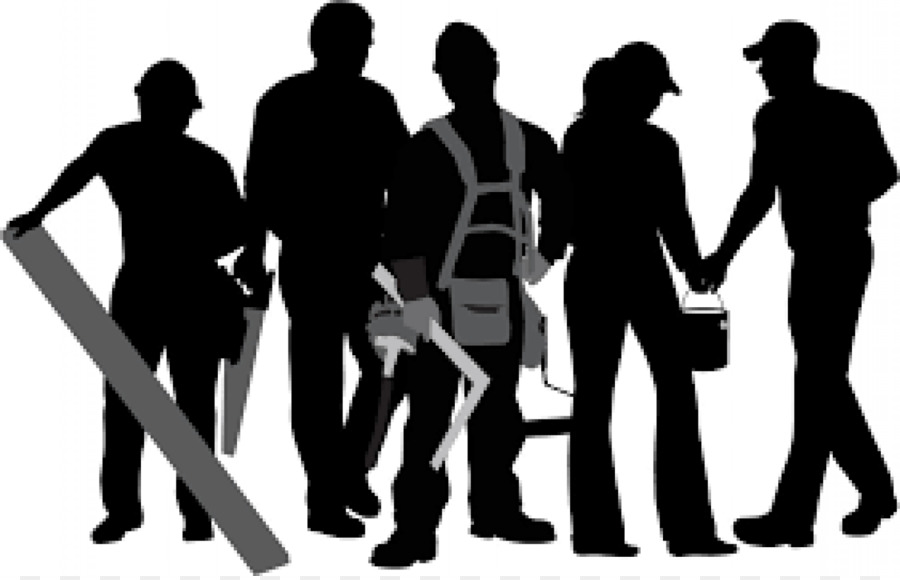 Construction worker Silhouette Laborer Clip art - Construction worker png download - 1500*960 - Free Transparent Construction Worker png Download.