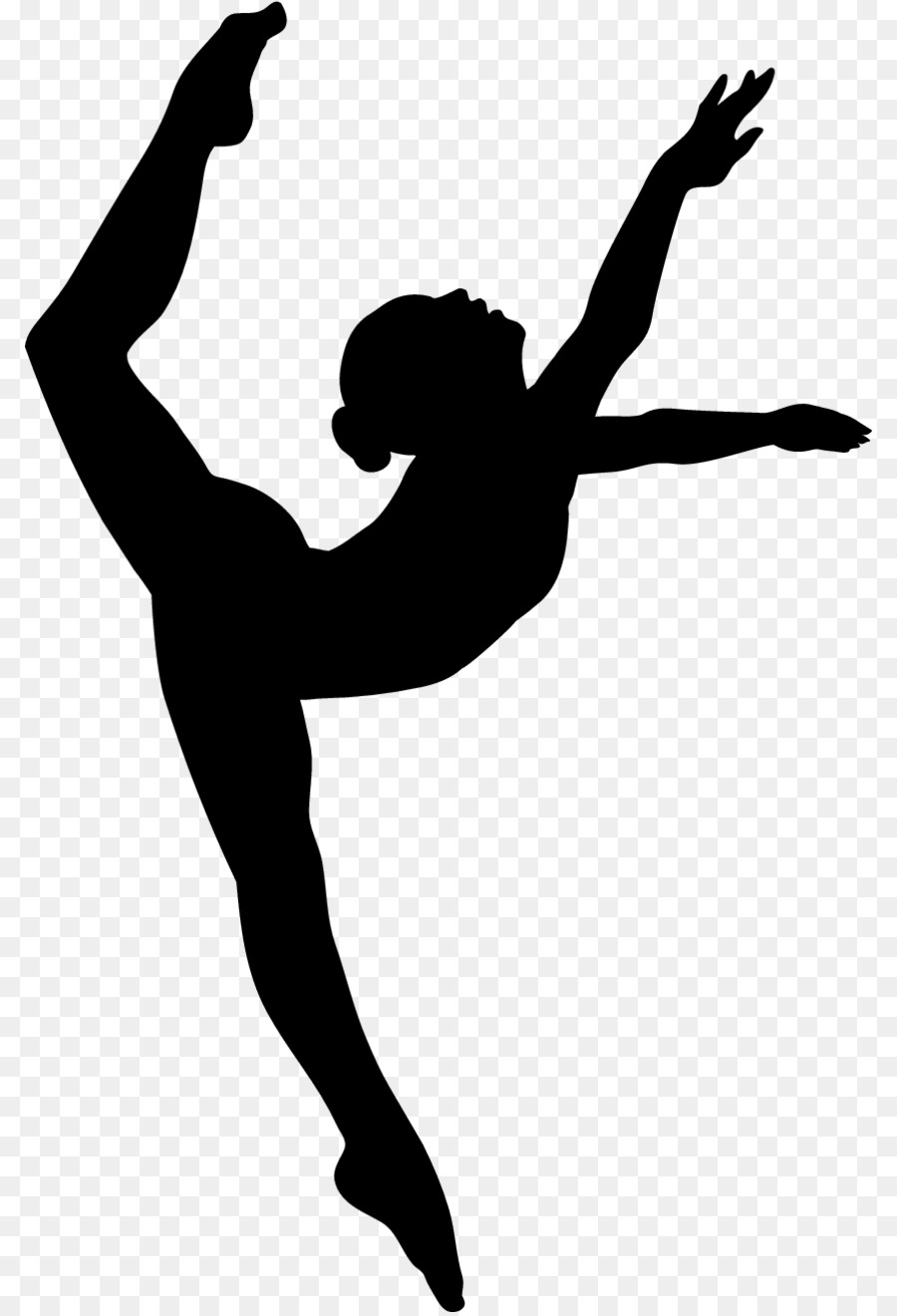 Modern dance Shoe Silhouette Clip art - Silhouette png download - 850*1316 - Free Transparent Modern Dance png Download.