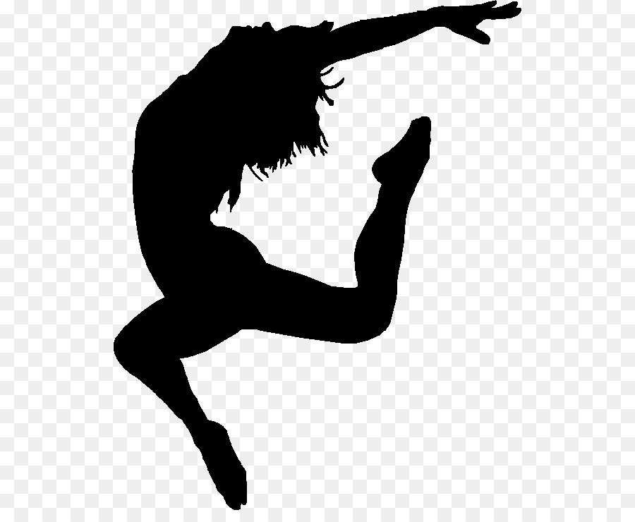 Jazz dance Modern dance Contemporary Dance - dance silhouette png download - 578*723 - Free Transparent  png Download.