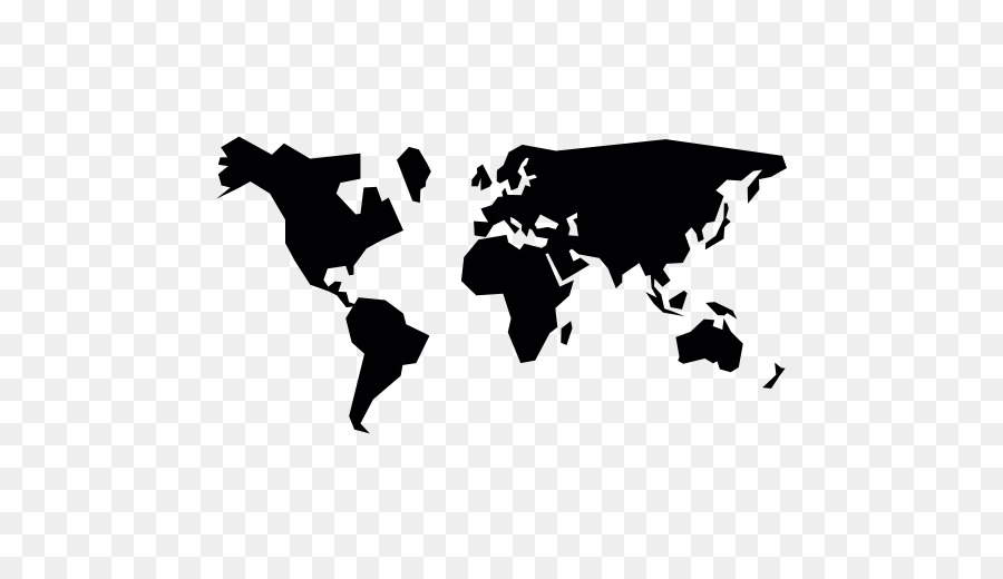 World map Globe Flat Earth - continents vector png download - 512*512 - Free Transparent World png Download.
