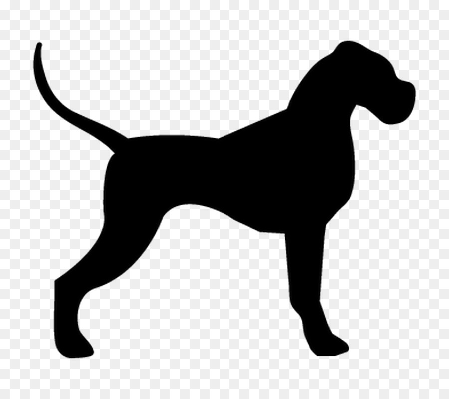 Great Dane Dog breed Sticker Wall decal - dog silhouette png download - 800*800 - Free Transparent Great Dane png Download.