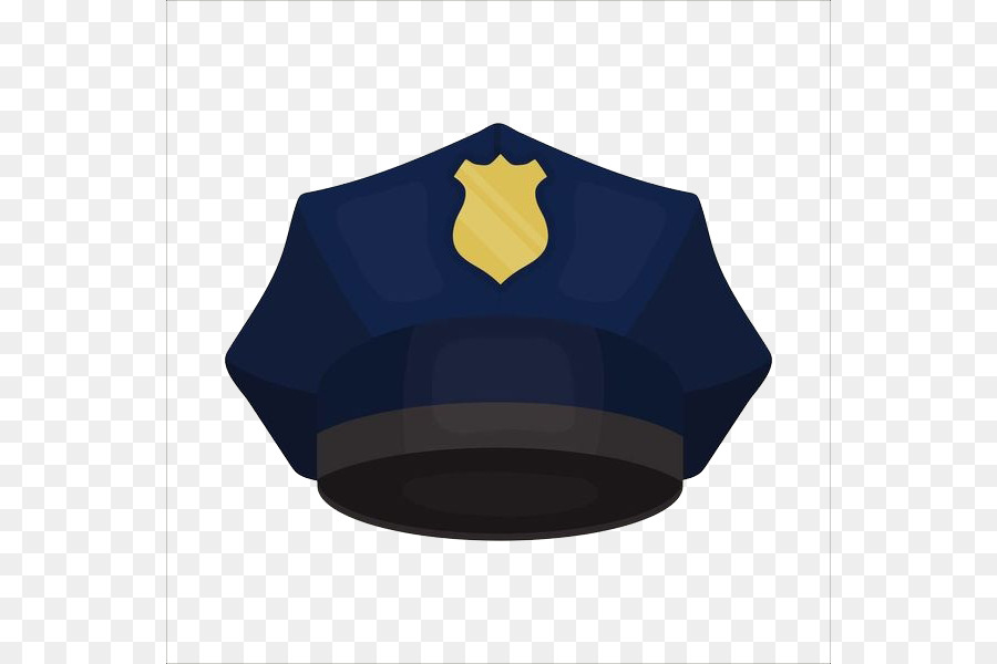 Hat Police Euclidean vector - Atmospheric police hat png download - 600*600 - Free Transparent Hat png Download.