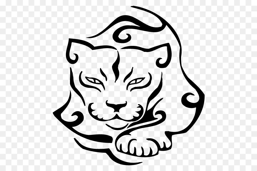 Cougar Black panther Lion Leopard Clip art - sketch png download - 600*600 - Free Transparent Cougar png Download.