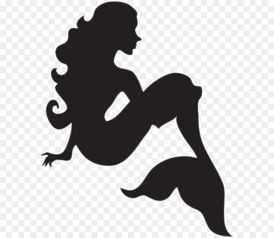 Clip art Silhouette Mermaid Image Vector graphics - silhouette png download - 641*780 - Free Transparent Silhouette png Download.