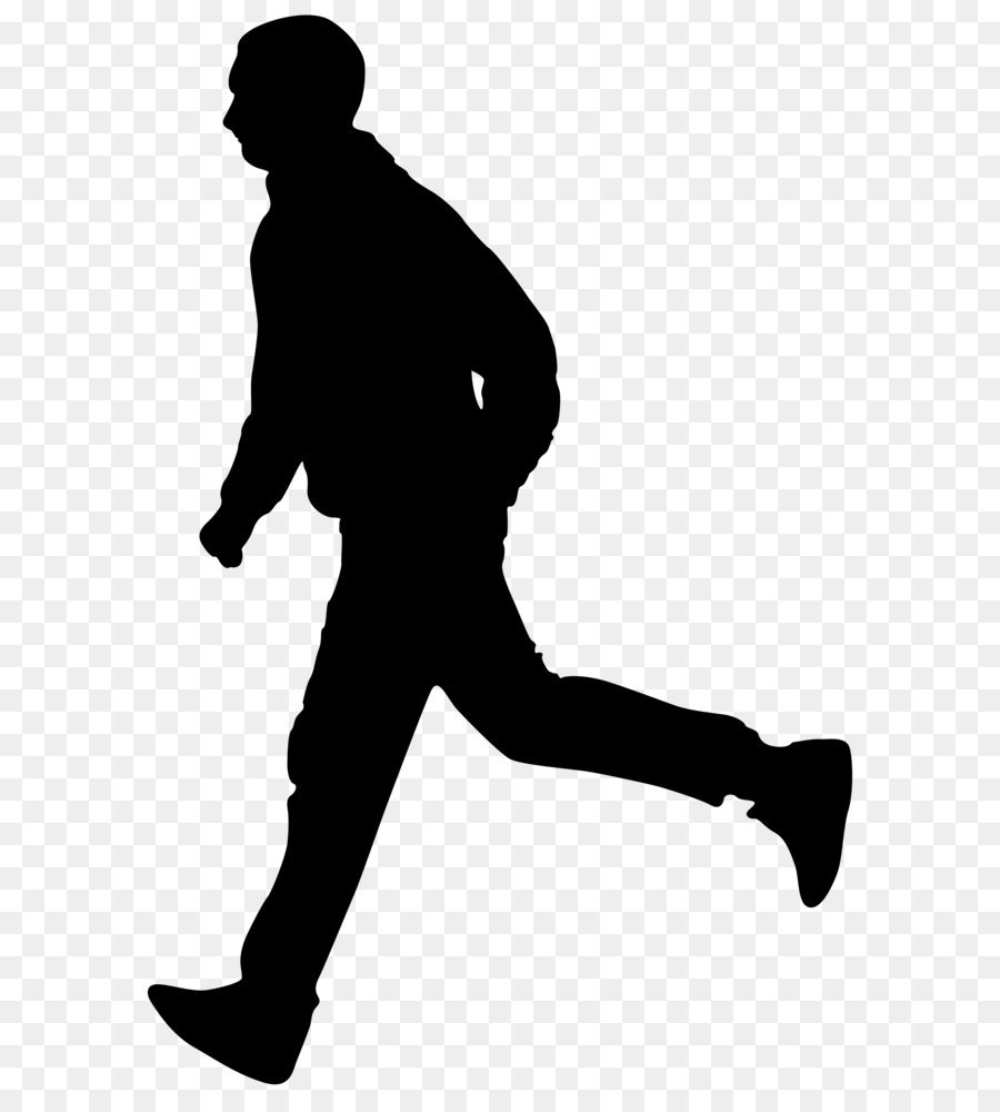 Silhouette Clip art - Running Man Silhouette PNG Clip Art Image png download - 5244*8000 - Free Transparent Silhouette png Download.