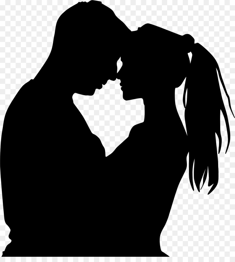 Silhouette couple - love couple png download - 2149*2341 - Free Transparent  png Download.