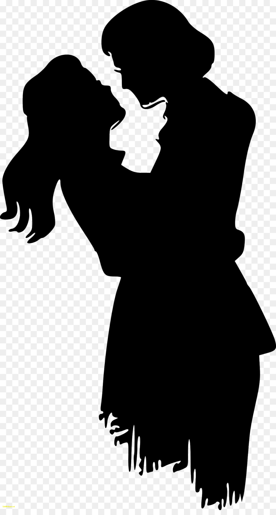 Silhouette Love Line art - couple png download - 1600*2958 - Free Transparent Silhouette png Download.
