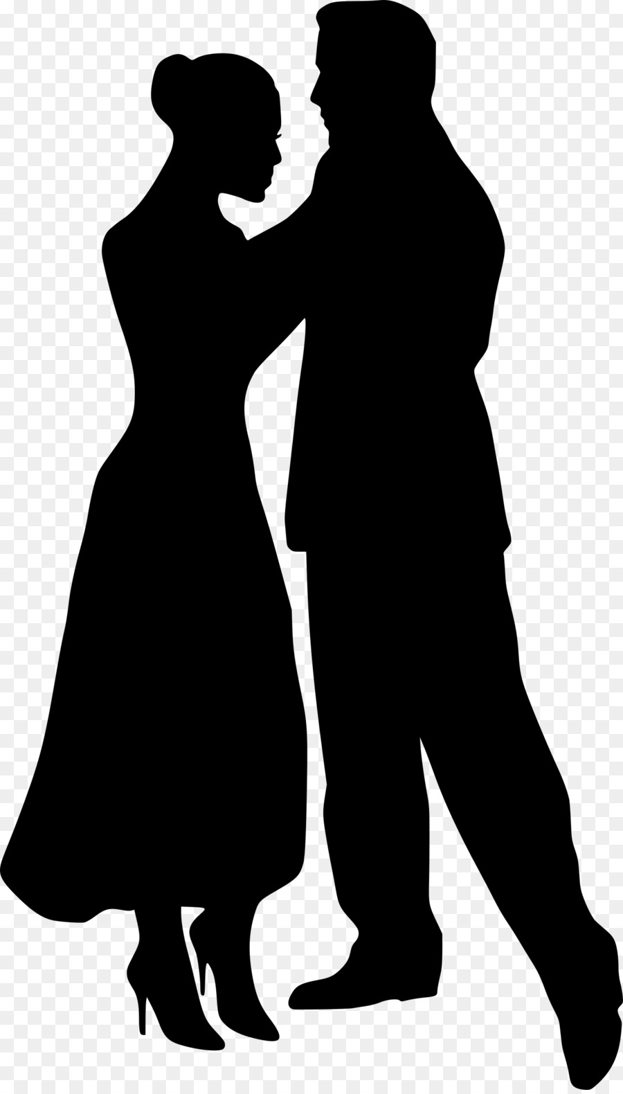 Silhouette Dance Clip art - couples people png download - 1372*2400 - Free Transparent Silhouette png Download.