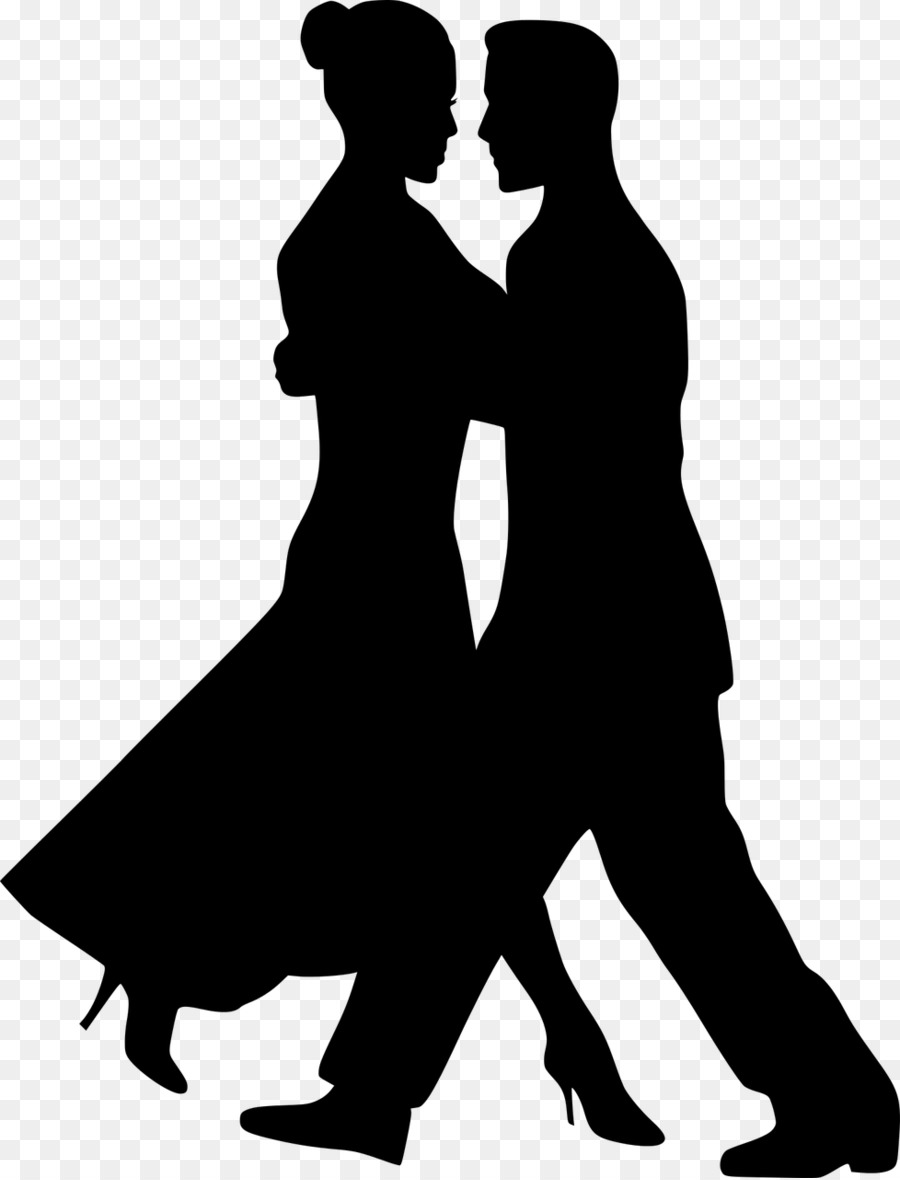 The Dancing Couple Dance Drawing Clip art - Silhouette png download - 978*1280 - Free Transparent Dancing Couple png Download.