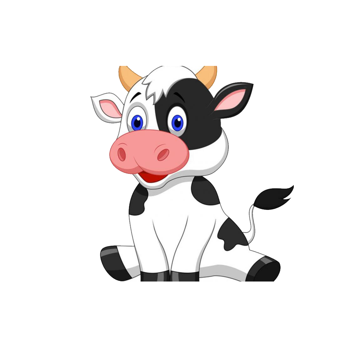 Cattle Infant Livestock Clip art - Cartoon Cow png download - 1077*1077