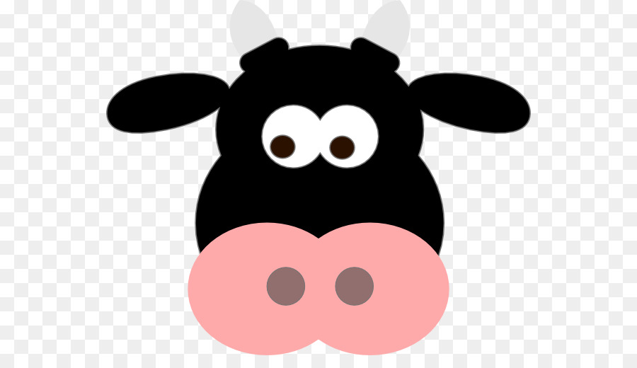Beef cattle Face Ox Clip art - Cow Face Cartoon png download - 600*502 - Free Transparent Beef Cattle png Download.