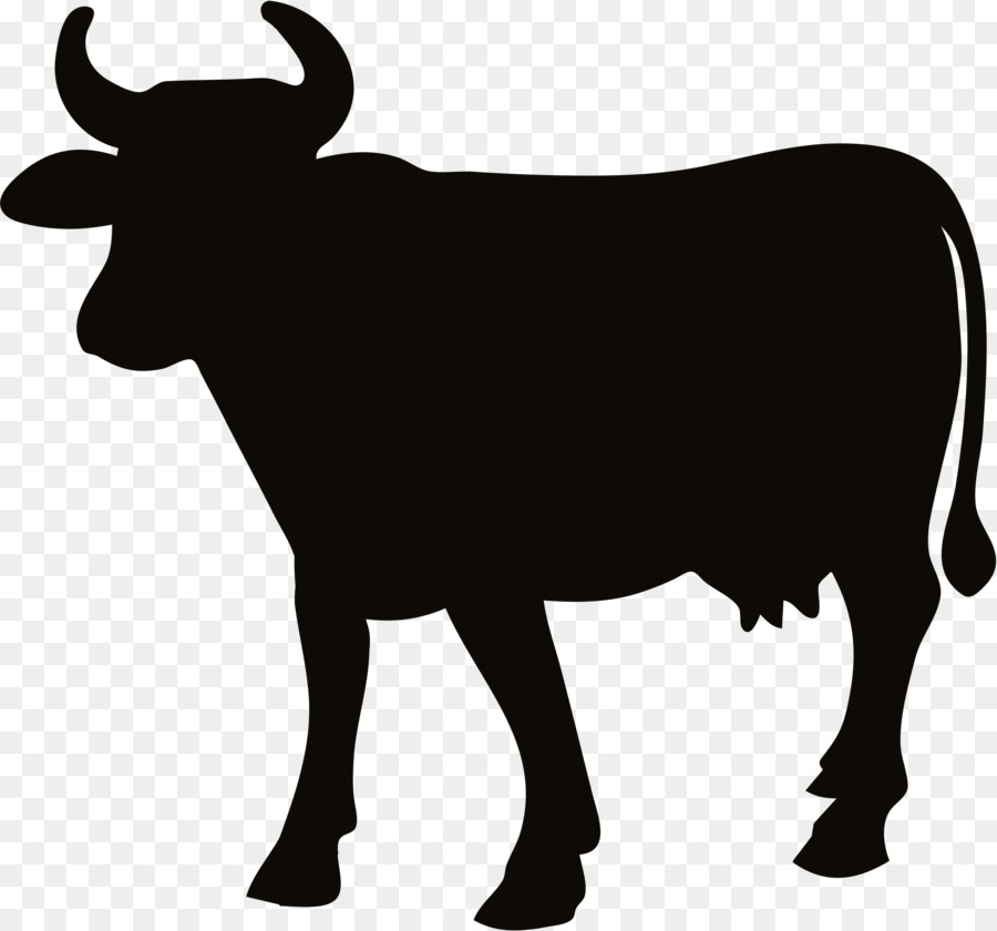 Charolais cattle Hereford cattle Silhouette Clip art - ox png download - 2400*2239 - Free Transparent Charolais Cattle png Download.