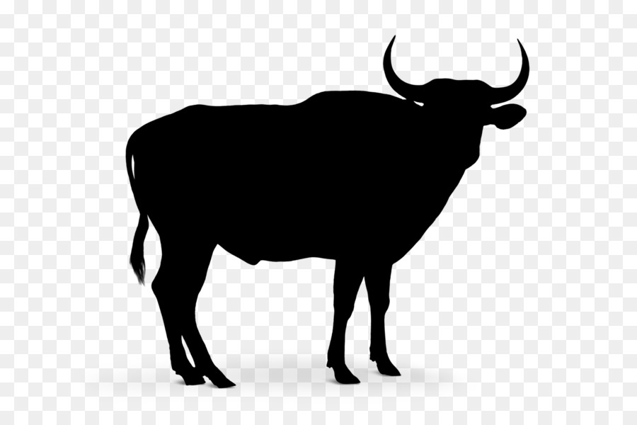 Cattle Vector graphics Clip art Silhouette Royalty-free -  png download - 673*600 - Free Transparent Cattle png Download.