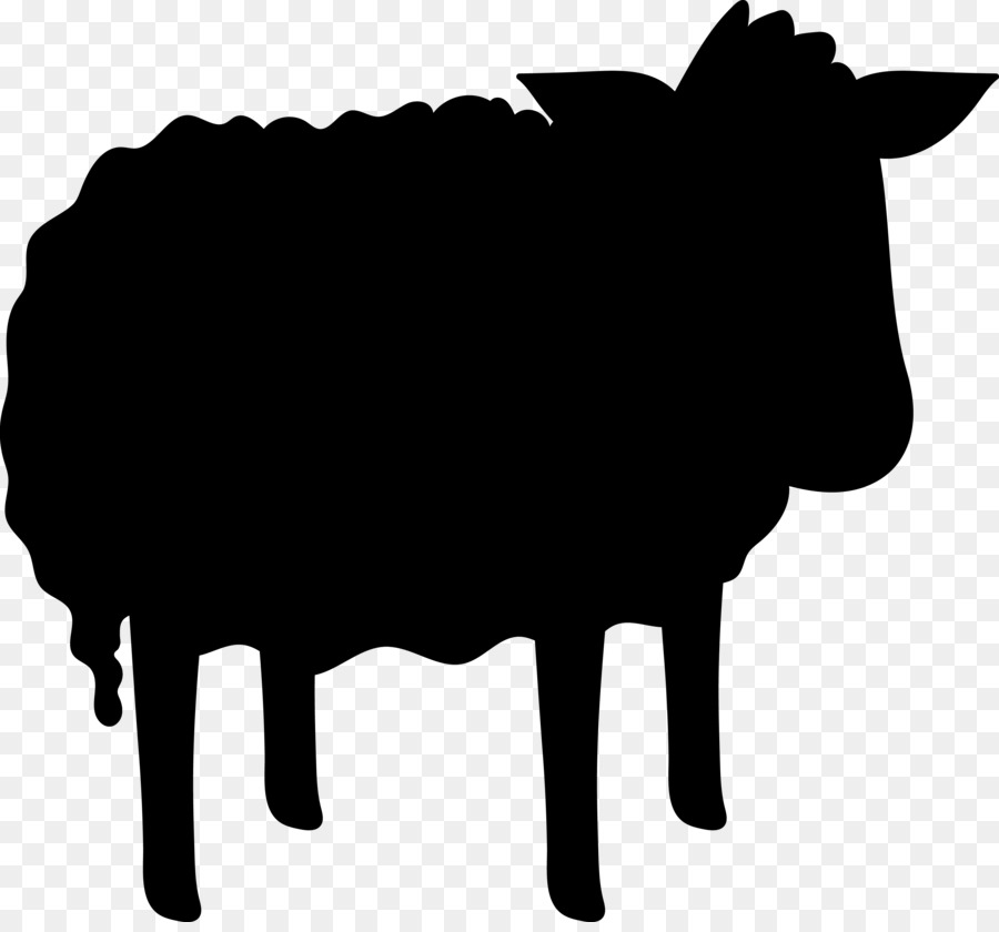 Clip art Silhouette Portable Network Graphics Image Dairy cattle -  png download - 3505*3235 - Free Transparent Silhouette png Download.