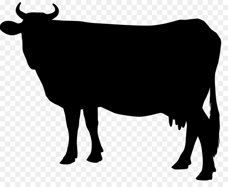 Cattle Silhouette Clip art - avoid picking silhouettes png download - 2480*1991 - Free Transparent Cattle png Download.