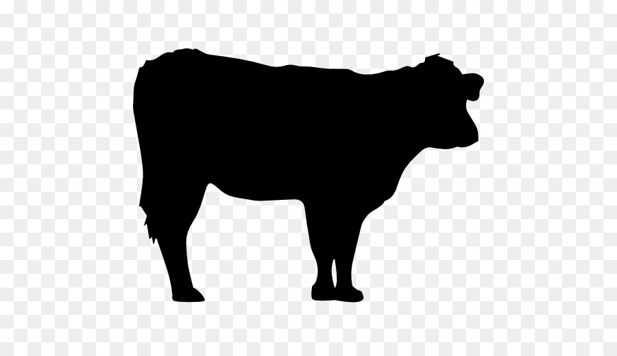 Hereford cattle Santa Gertrudis cattle Silhouette - cows vector png download - 512*512 - Free Transparent Hereford Cattle png Download.