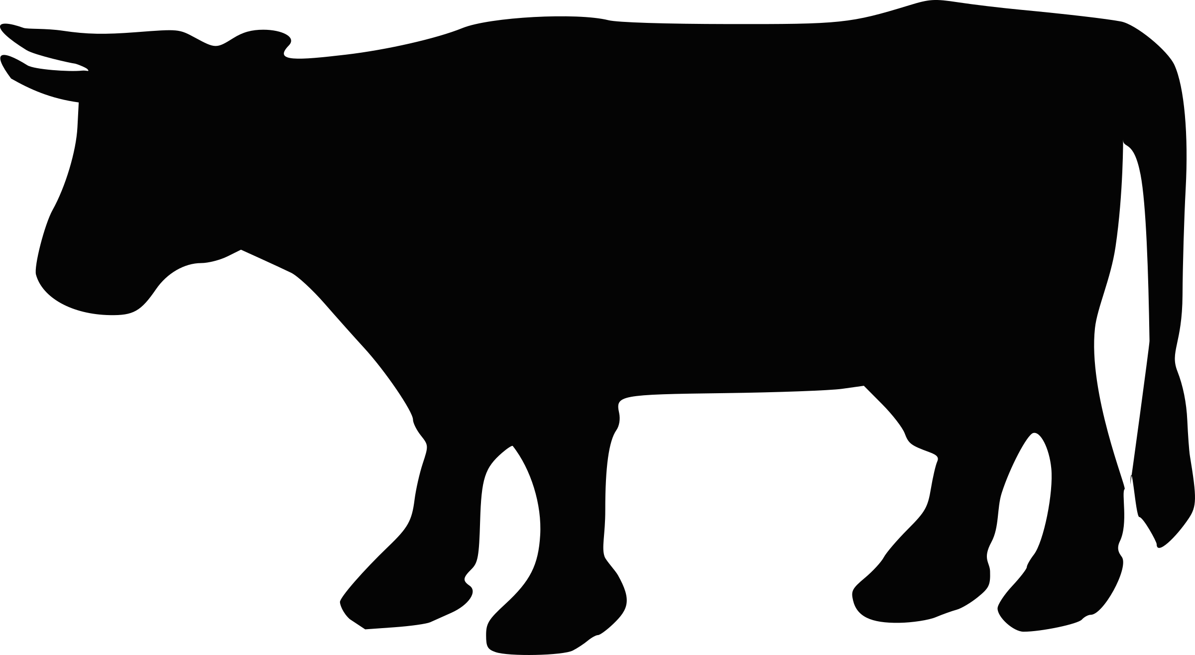 cow silhouette
